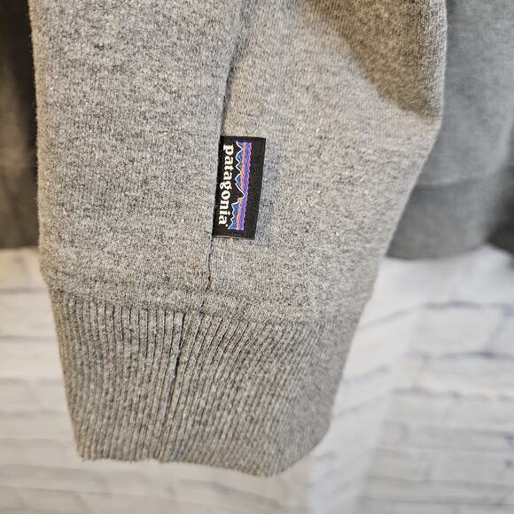 Patagonia Live Simply Winding Uprisal Hoodie Men's Large Classic Gray - Picture 3 of 7